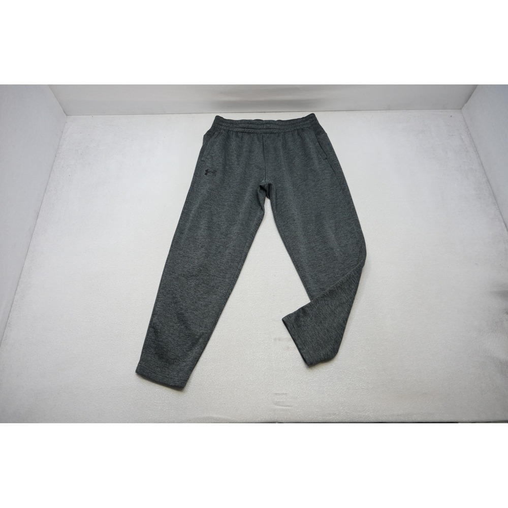 Under Armour Sweat Pants Mens XLT XL TALL Grey Fleece Activewear Taper Excellent